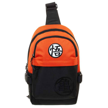 Dragon Ball Z Son Goku Symbol One Shoulder Sling Bag - BUCKET POPCORN